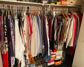 Clothing, bags, shoes