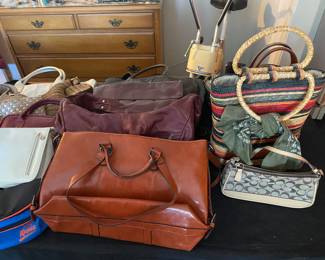 Coach and other handbags
