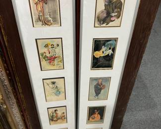 Framed Art Nouveau Art