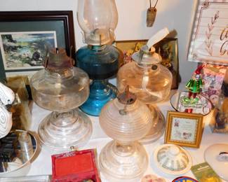 Antique Oil Lamps