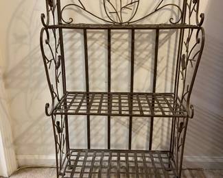 Collapsing Metal Shelf-Bird Motif