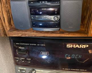 Sharp Mini Component System CD-C2610