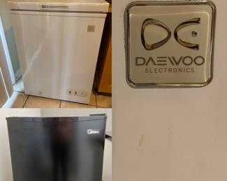 Daewoo Electronics White Small Freezer Chest
Small Black Tabletop Fridge