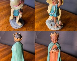 All Gods Children Mrs Martha Holcomb Original Kaila and Martin # 10 Figurines