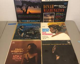 Dinah Washington, Ella Fitzgerald, Nancy Wilson, Sarah Vaughn