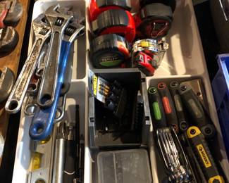 Adjustable Wrenches, Tape Measures, Multi Tool Pliers