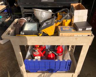 Lights, Fire Extinguishers 