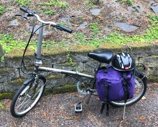 Yeah Folding Bike. Helmets sold separately.