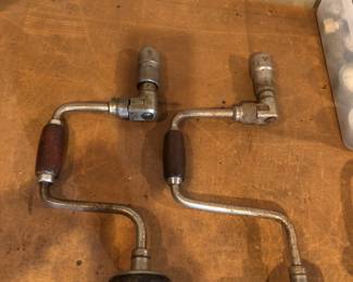 Vintage hand Cranked Drill