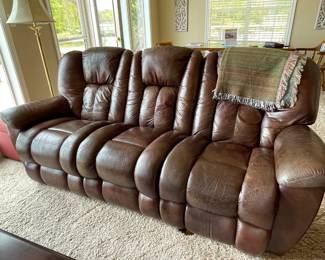 Leather sofa