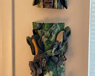 Hand Carved Balsa Boruca Masks