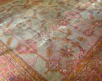 Oushak rug in great colors 11x11