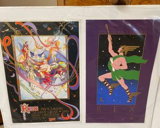 Big selection of Mardi Gras posters - new in wrap 