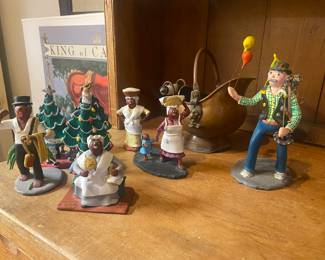 Wonderful collection of Fittie Folk art by Nanine Simmons