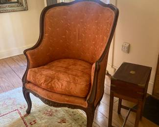 French bergere in great designer fabric
French Antique Shop