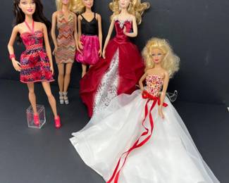 	Bent-Leg and Arm Barbies 12” Dolls