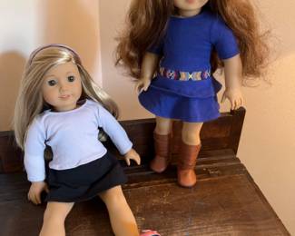 Saige & Tenney - 18” American Girl 2013 Dolls