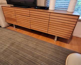 Mid Century Modern Style Sussex Credenza by 'Design Within Reach' Walnut