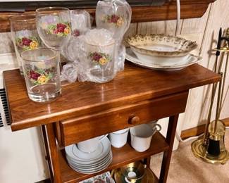 HAND PAINTED GLASS WEAR, UNUSED