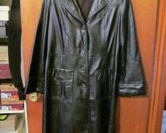 LEATHER COAT