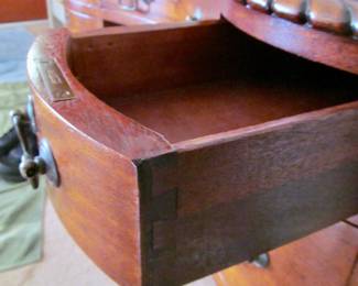 DESK DRAWER DETAILING