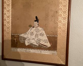 silk screen .. Hand painted