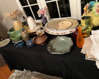 modern pottery -mid century