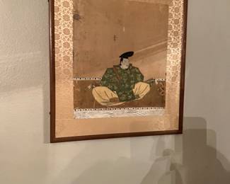 Handpainted silk screen