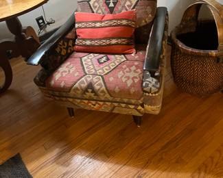 mid -century chair .. needs a little TLC
