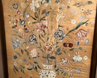 Sitched frame picture