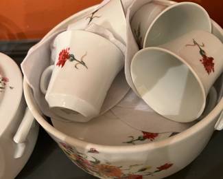 complete tea and coffee set