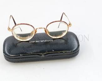VINTAGE - EMPORIO ARMANI EYEGLASSES, W/ CASE MODEL - 45...