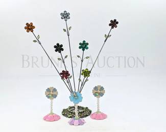 RHINESTONE PICTURE TREE / PLACE CARD HOLDERS (1) RHINESTONE P...