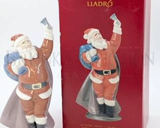 1997 PREMIER ISSUE SANTA LLADRO, W/ ORIGINAL BOX HANDMADE IN...