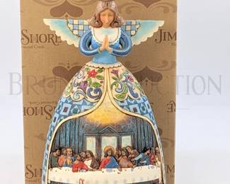 JIM SHORE ANGEL LAST SUPPER "DO THIS IN REMEMBRANCE OF ME" 20...