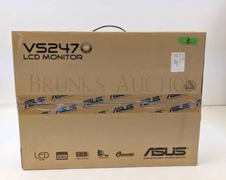 ASUS HD LCD MONITOR, IN ORIGINAL BOX MODEL - VS247 LED BACKLIT,...