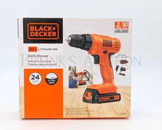 *NEW* BLACK & DECKER DRILL NEW IN BOX-NIB INCLUDES CHARGING...