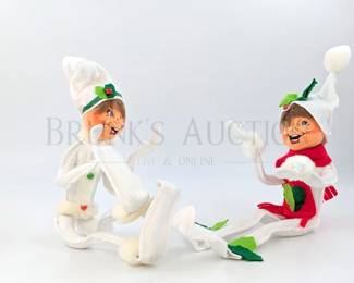 (X2) ANNALEE ELVES, OPEN MOUTH U.S.A. 2009 16"