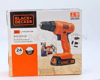 *NEW* BLACK & DECKER DRILL NEW IN BOX-NIB INCLUDES CHARGING...