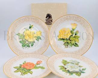 (X4) BOEHM BONE PORCELAIN PLATE 11'' *IN ORIGINAL PACKAGING AND...