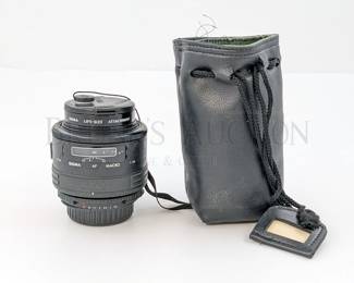 SIGMA AF MACRO CAMERA LENS 90MM / F2.8 W/ VOLTRON LEATHE...