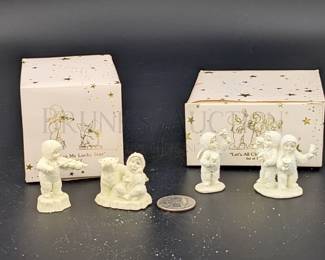 SNOWBABIES PEWTER MINIATURES, SLEDS DEPARTMENT...