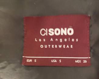 Cisono Leopard Print Puffer Vest - Size Small