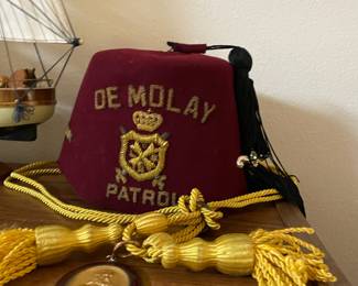 De Molay Patriot Masonic Hat
