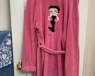 Pink Betty Boop Robe 