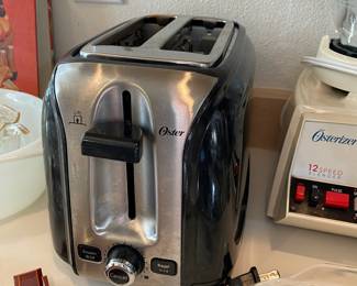 Oster Stainless Steel/Black 2 Slice Toaster