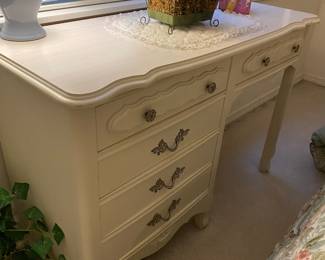 White French Provincial Desk