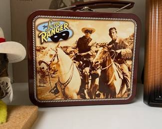1990's Lone Ranger Tin Lunch Box
