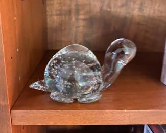 Blown Glass Sea Turtle