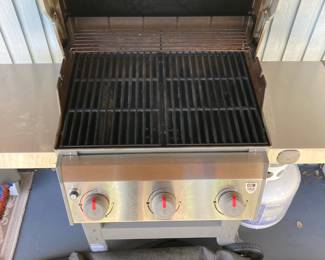 Weber Spirit II Black/Stainless Gas Grill- E-310